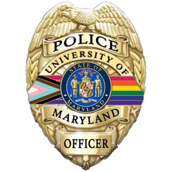 maryland university pd md badge