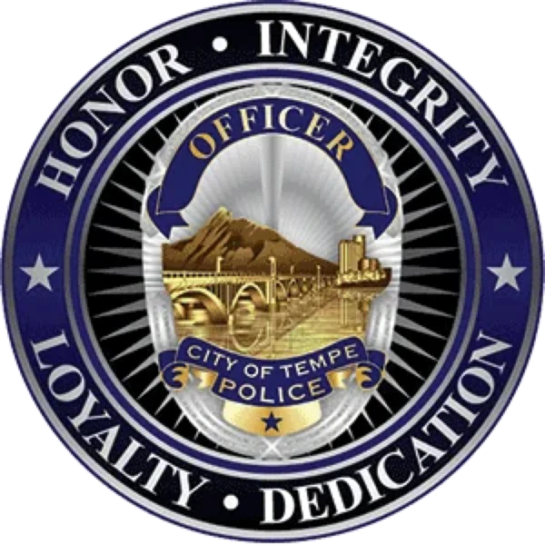 tempe pd az badge